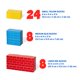 thumbnail image 4 of Bloques de construcción Melissa & Doug Jumbo 40 bloques, 3 tamaños, 4 of 8