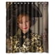 thumbnail image 1 of Cortina de ducha Cate Blanchett, juego de cortinas de baño con ganchos, tamaño 60 x 72 pulgadas, 1 of 3