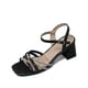 thumbnail image 4 of Sandalia Taco Grueso Fiesta Pedrería Mujer Weide YOU239B, 4 of 8