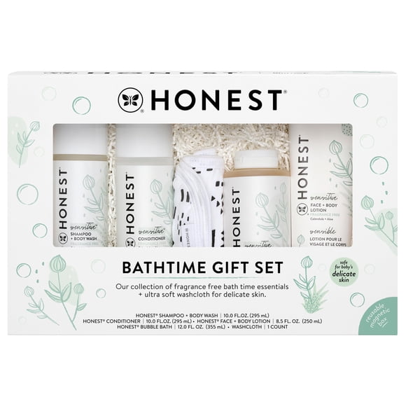 Set de regalo Bathtime The Honest Company sin fragancia