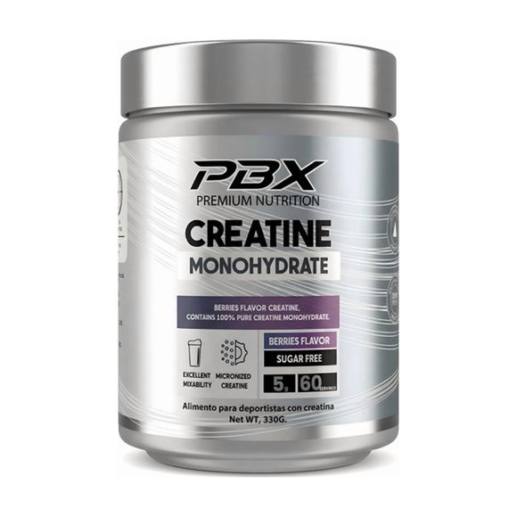 PBX NUTRITION CREATINA 330G BERRIES MONOHIDRATADA