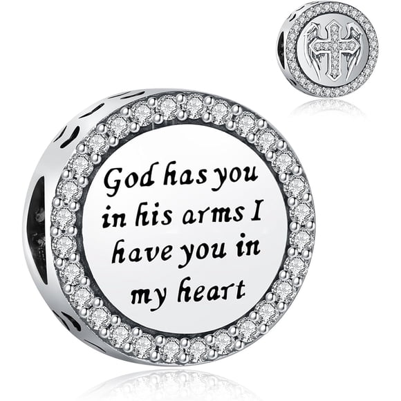 Charm Plata 925 Compatible Pandora God Heart 12 5 Mm