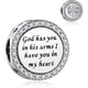 thumbnail image 1 of Charm Plata 925 Compatible Pandora God Heart 12 5 Mm, 1 of 3
