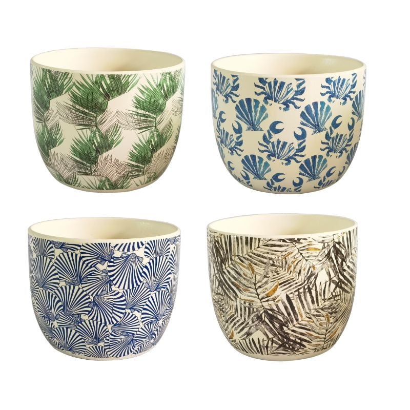 Expert Gardener - Macetero Circular Cerámica 1 Un 13 Cm / Color Surtido