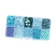 thumbnail image 3 of Cuentas De Semilla De Vidrio Hechas A Mano Para Hacer Joyas Para Manualidades DIY Bordado Costura Azul, 3 of 5