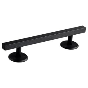 Magideal - Fingerboards Rail Profesional Accesorio Entrenamiento Riel Mini Monopatín Aluminio Aleación Base Estable Adecuado Para Coleccionistas Práctica De Truc Cuadrado Negro
