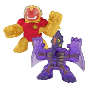 Pack 2 Figuras De Acción Heroes Of Goo Jit Zu Cosmic Fury Versus