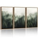 thumbnail image 1 of Lienzo Decorativo Niebla Verde Bosque De Pinos 28 X 36 Cm, 1 of 7