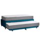 thumbnail image 1 of Cama Nido Zen Best Tela Azul 1.5 Plaza, 1 of 4