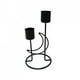 thumbnail image 1 of Candelabro De Metal, Candelabro De Escritorio, Candelabro Para Cumpleaños, Comedor, Hogar, Negro, 1 of 3