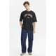 thumbnail image 4 of Polera Hombre Oversize Estampada Negro, 4 of 4