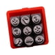 thumbnail image 5 of Número de Herramienta de Estampado de Metal Número de Letra Punch Punch Pressing Steel Alphabet Stamp Juego para DIY -Mucke Enmascaramiento de Enmasca, 5 of 5