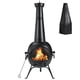 thumbnail image 1 of Chimenea exterior SINGLYFIRE de hierro para leña, 1 of 9
