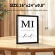 thumbnail image 5 of Arte de Pared Heiple 41x61 cm Letrero de Madera con Marco Negro, 5 of 8