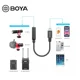 thumbnail image 3 of Boya BY-K8 Mini Cable Adaptador 3.5mm TRS Hembra a Lightning Macho, 3 of 4