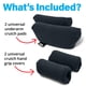 thumbnail image 2 of Almohadilla universal para axilas y empuñadura Crutch Comfort para muletas, 2 of 4