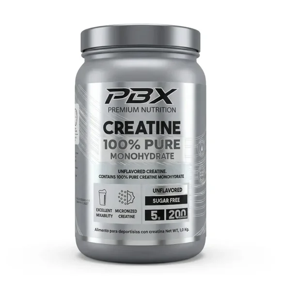PBX NUTRITION CREATINA PURA 1KG MONOHIDRATADA