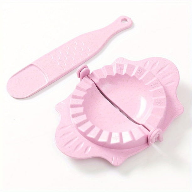 1pc, Dumpling Maker Press, Wheat Straw Dumpling Mold, Ravioli Maker Press, Easy-Tool For Dumpling Wrapper, Dough Stamp Cutter, Pastry Pie Making, Kitchen Gadgets, Kitchen Stuff, Kitchen Accessories, H