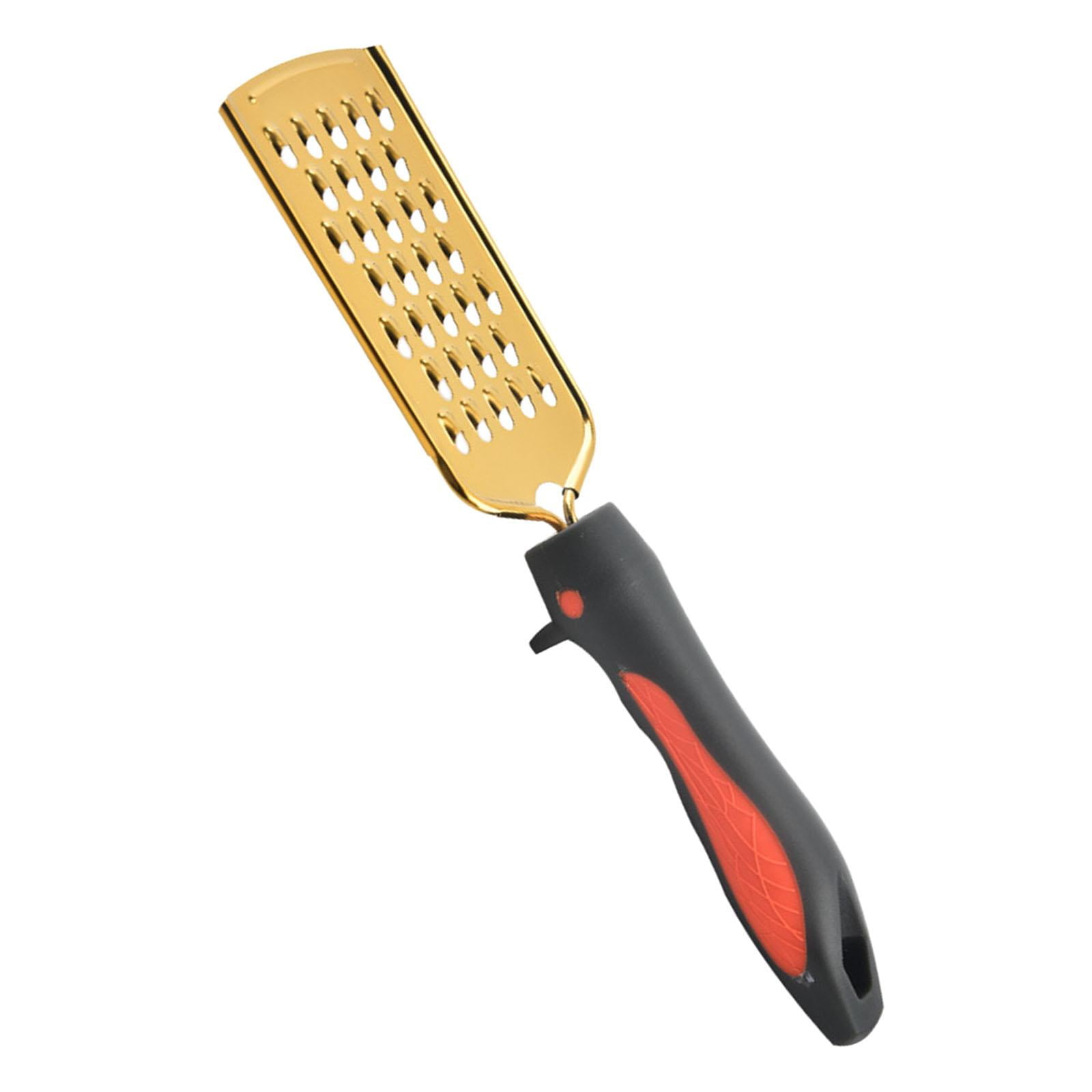Magideal - Rallador De Queso, Rebanador, Rallador De Verduras, Utensilios De Cocina, Rallador Multiusos De Naranja, Pelador De Frutas, Cepillo Para Cebolla, Ajo, Dorado