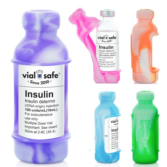 Protector de Vial Vial Safe 10 ml Pack de 5 (Tie‑Dye)