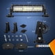 thumbnail image 2 of Barra de luces LED Nilight, 34 cm, triple hilera, Spot Flood Combo, 2 of 9