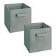 thumbnail image 1 of Cajón de tela ClosetMaid 28 cm gris – paquete de 2, 1 of 7