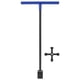 thumbnail image 3 of Llave De Medidor De Agua Válvulas De Bordillo Subterráneas Llave De Cierre 16 Pulgadas Azul, 3 of 5