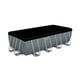 thumbnail image 3 of Piscina Bestway Rectangular C/Filtro Gris 4.88MX2.44MX1.22M gris oscuro Tamano Unico, 3 of 9