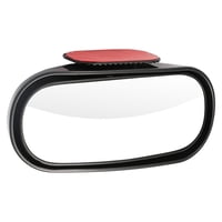 Ioensy - Universal Hd360 Coche Gran Angular Convexo Vista Lateral Trasera Espejo De Punto Ciego Negro