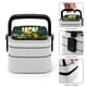 thumbnail image 5 of Breaking Bad Fiambrera de Doble Capa, Contenedor de Almuerzo Portátil Apilable, Almacenamiento de Alimentos Hermético a Prueba de Fugas, 1000ml, 5 of 6