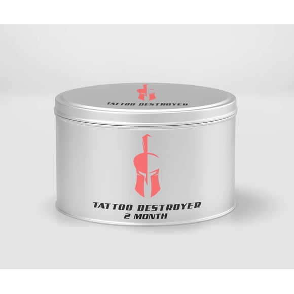 Crema para Remover Tatuajes Tattoo Destroyer Suministro para 2 Meses