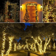 thumbnail image 2 of Luz Luces Navidad 20mts Recarga Solar Cálida, 2 of 7