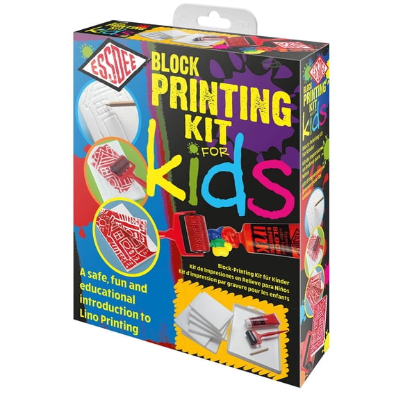 Kit de impresión en bloque ESSDEE P6K4K para niños
