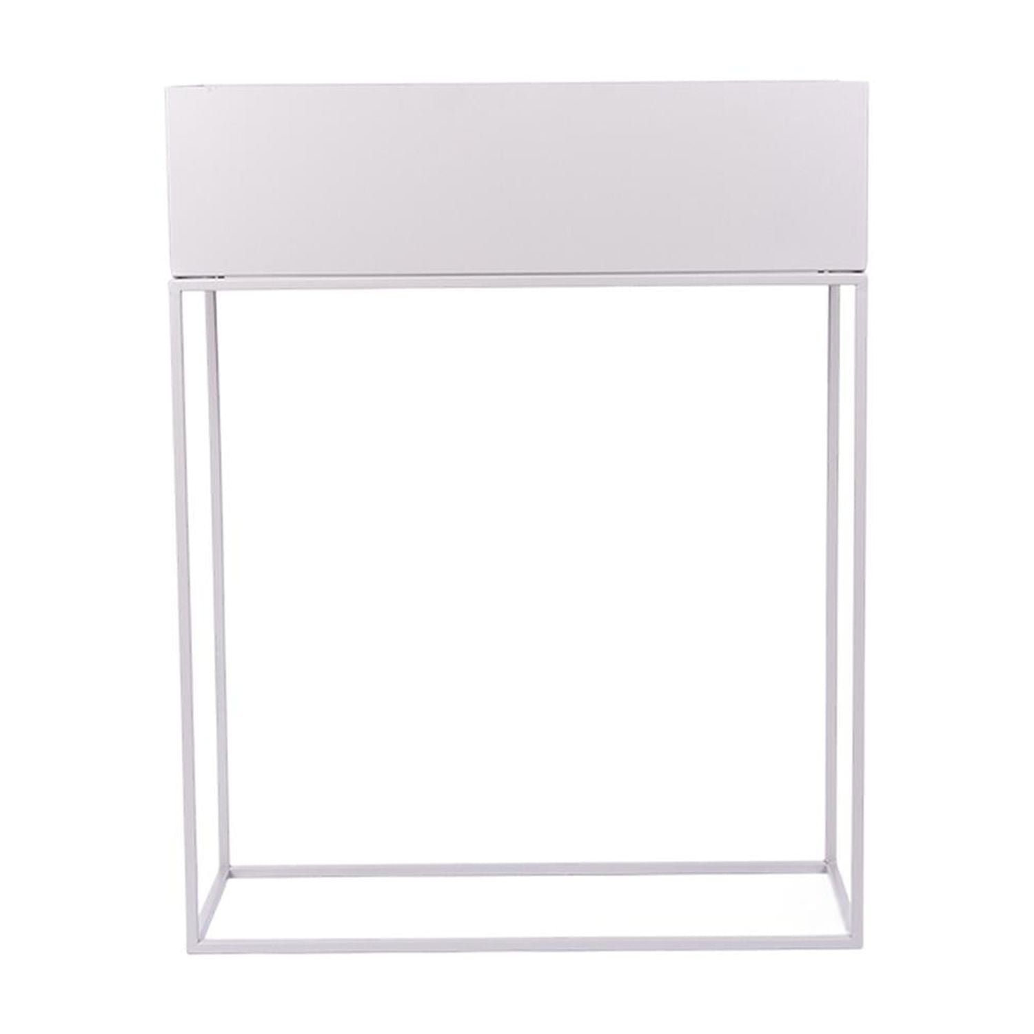 Macetero 55x20x70cm Metal Gris Day Gris