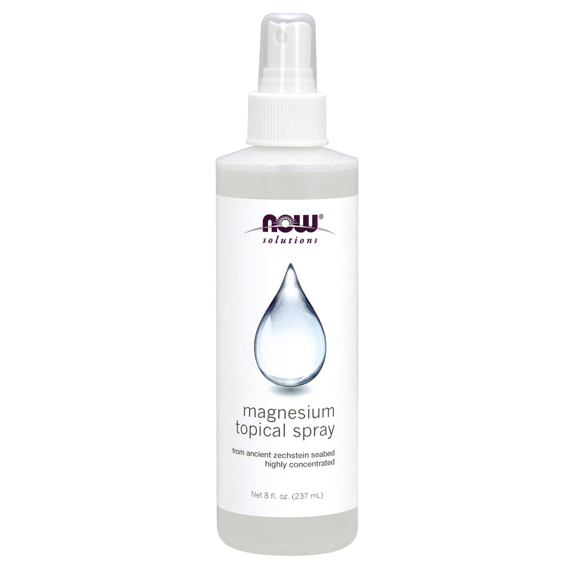 Now - Spray Tópico De Magnesio Solutions Altamente Concentrado 240 Ml
