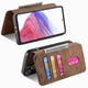 thumbnail image 3 of Funda Billetera Magnética para Realme 11 Pro Soporte Tarjetas Desmontable Marrón, 3 of 6