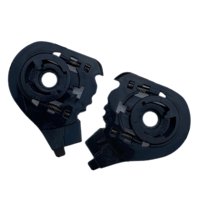 Ioensy - 2 Monturas De Visera Para Casco De Motocicleta Para Ff325 370 386 394