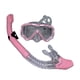 thumbnail image 2 of Juego De Snorkel Seco Máscara De Buceo Equipo De Snorkel Para Snorkel Buceo Apnea Rosa, 2 of 4