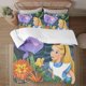 thumbnail image 1 of Alice In Wonderland 3-Piece Bedding Set For Kids Boys Girls Adult Cartoon Warm Cute Fashion Holiday Present Gift Bed Sheets, 1 of 5