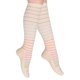 thumbnail image 1 of Calcetines de compresión SocksLane hasta la rodilla S/M con rayas nude, 1 of 7