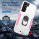 thumbnail image 2 of Para Samsung Galaxy S23 5G Funda con Soporte de Anillo Metálico de Rotación de 360° [Soporte Magnético para Auto] a Prueba de Golpes Resistente Protección de Cuerpo Completo de Alta Resistencia, 2 of 6