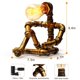 thumbnail image 2 of Lámpara de mesa LCYY.TG Robot de metal estilo steampunk 110V, 2 of 6