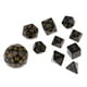 thumbnail image 2 of Juego De Dados Poliédricos Acrílicos De 10 Piezas, Juego De Mesa, Accesorio De Juego De Fiesta, Amarillo, 2 of 3
