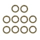 thumbnail image 5 of 10 unids 28mm Ronda Spring Snap Hooks mosquetón llavero llavero de bronce, 5 of 5