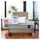 thumbnail image 1 of Combo Cama Cannon 1 1/2 Plaza Textil + Respaldo Tela Beige, 1 of 8