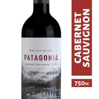 Vino Tinto Cabernet Sauvignon 13.5° Botella 750 Ml Patagonia