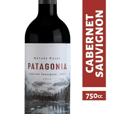 Vino Tinto Cabernet Sauvignon 13.5° Botella 750 Ml Patagonia