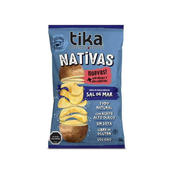 Papas Fritas Nativas Sal de Mar, 150 g