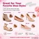 thumbnail image 5 of Plantillas de Gel para Talón Foot Petals - 1 Par - Alivio del Dolor, 5 of 6