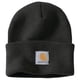 thumbnail image 1 of Gorro Carhartt de punto con puños para hombre, negro, 1 of 2